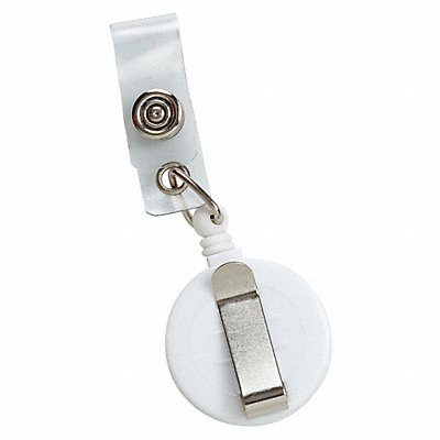 WHITE BADGE HOLDER MPN:95073