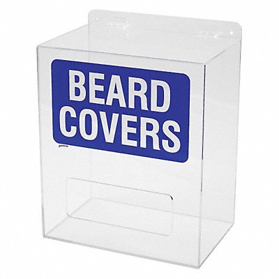 Beard Cover Dispenser Arcylic Clear MPN:PD325E