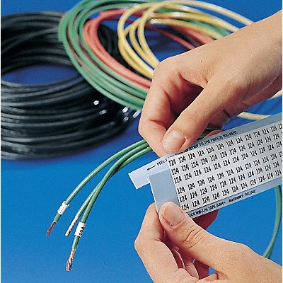 Wire Marker Write-On Self-Laminatng PK25 MPN:SLFW-500-PK