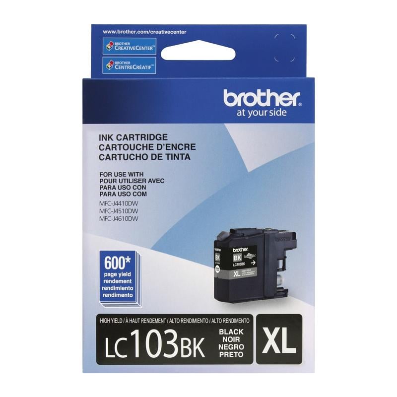 Brother LC103 Black Ink Cartridge, LC103BK (Min Order Qty 3) MPN:BRTLC103BKS