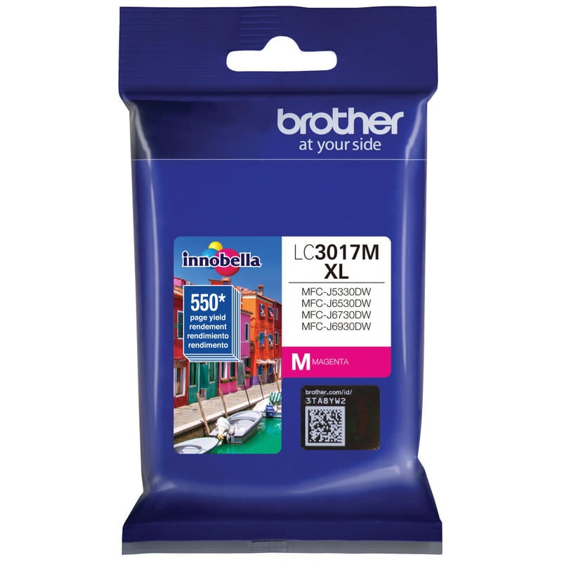 Brother LC3017I Magenta High-Yield Ink Cartridge, LC3017M (Min Order Qty 4) MPN:LC3017M