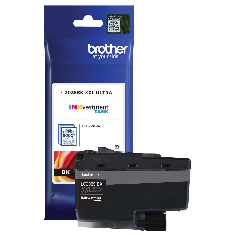 Brother LC3035 INKvestment Black Extra-High-Yield Ink Tank, LC3035BK MPN:LC3035BK