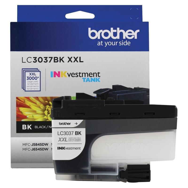 Brother LC3037 Black Extra-High-Yield Ink Cartridge, LC3037BKS (Min Order Qty 2) MPN:LC3037BKS