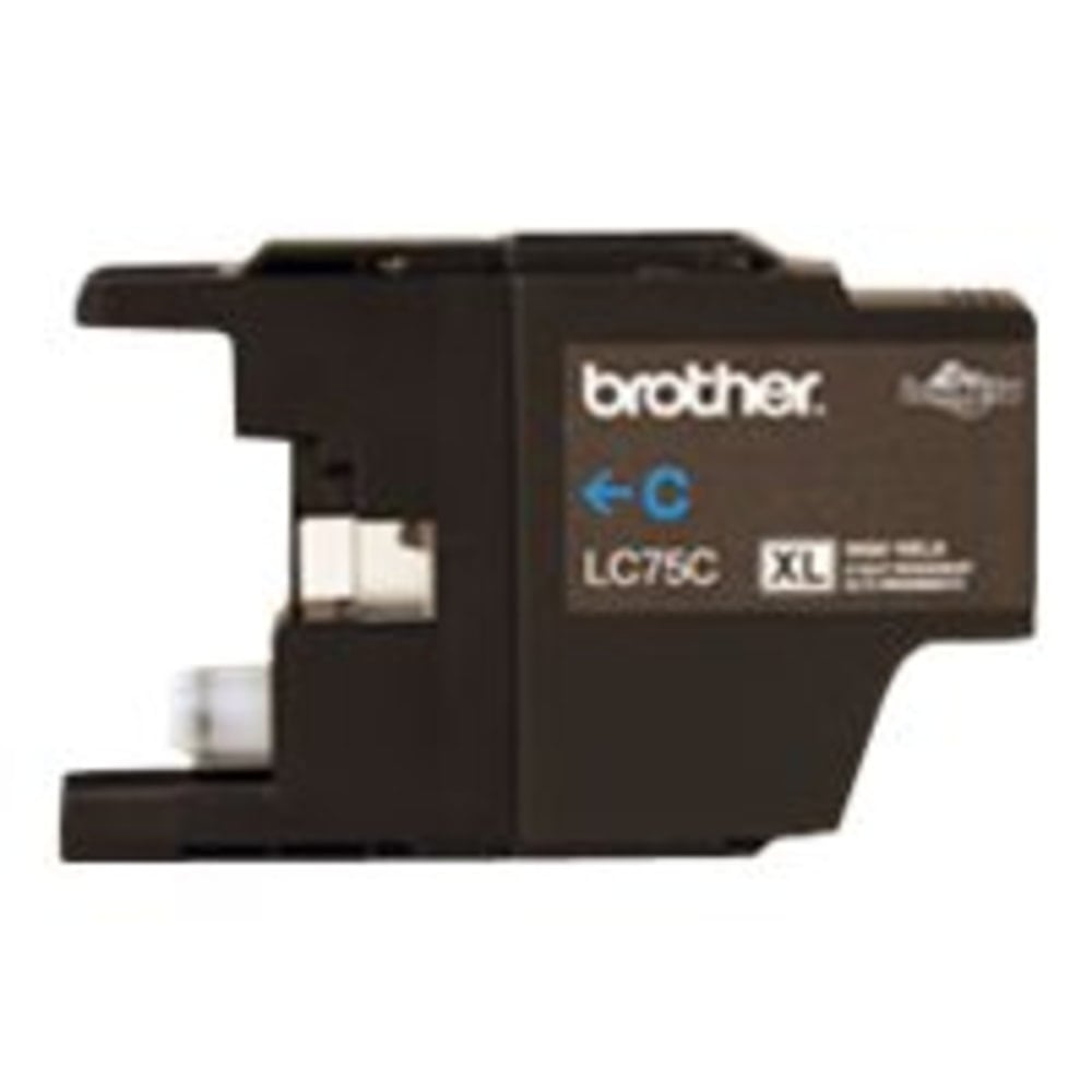 Brother LC75C Cyan Ink Cartridge, LC75C (Min Order Qty 4) MPN:LC75C