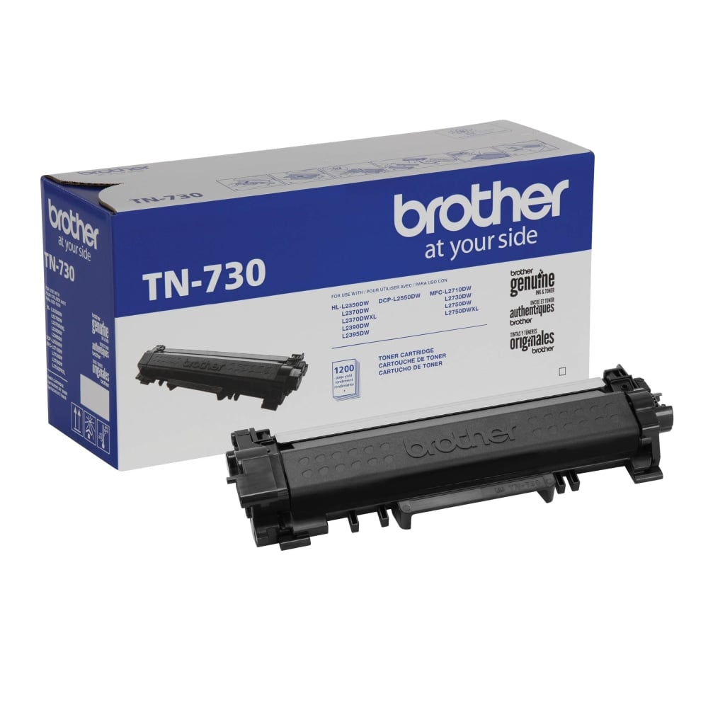 Brother Genuine TN730 Black Toner Cartridge (Min Order Qty 2) MPN:TN-730