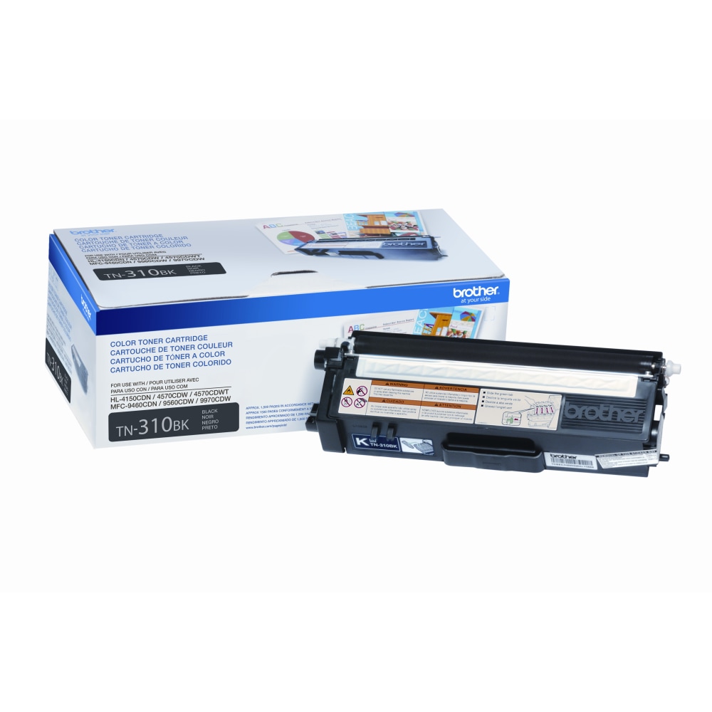 Brother TN-310 Black Toner Cartridge, TN-310BK MPN:TN310BK