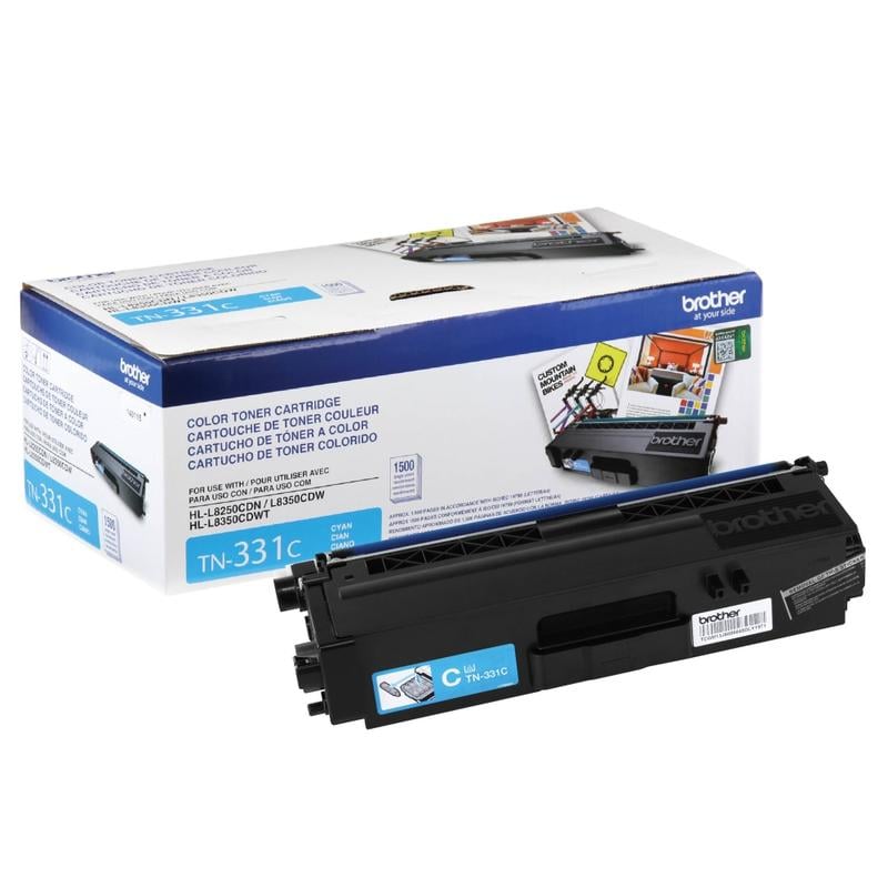 Brother TN-331 Cyan Toner Cartridge, TN-331C MPN:TN331C