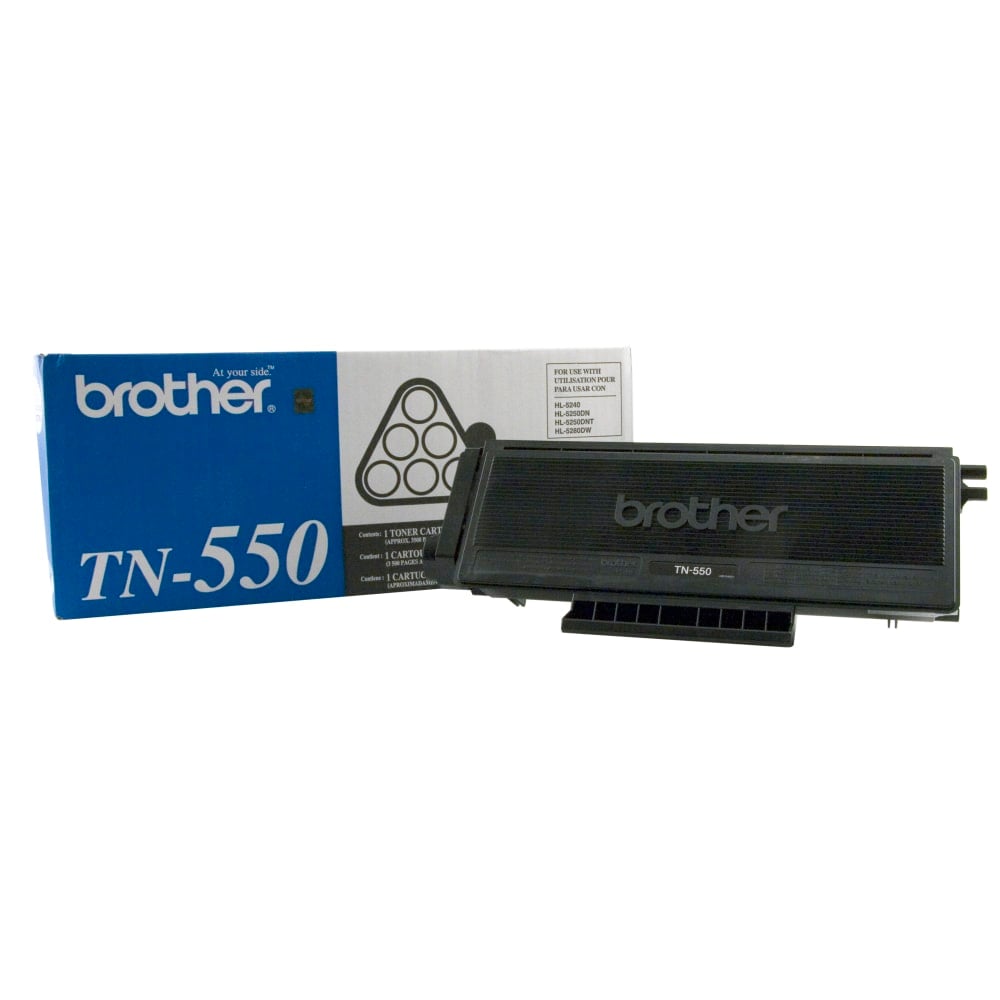 Brother TN-550 Black Toner Cartridge, TN-550BK MPN:TN550