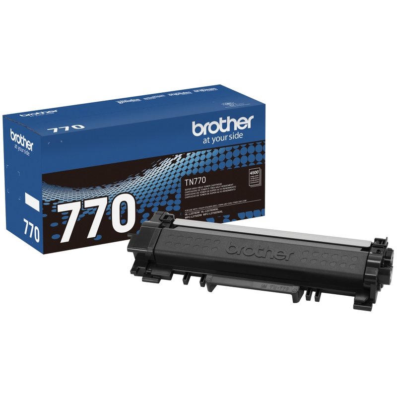 Brother TN-770 Black Extra-High Yield Toner Cartridge, TN-770BK MPN:TN770