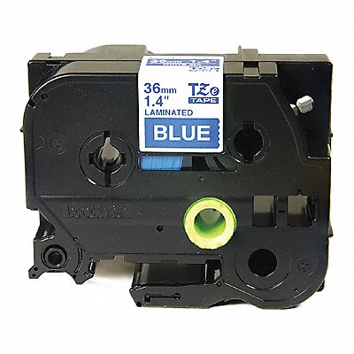 Label Tape Cartridge Wht/Blue 1-13/32 W MPN:TZe565