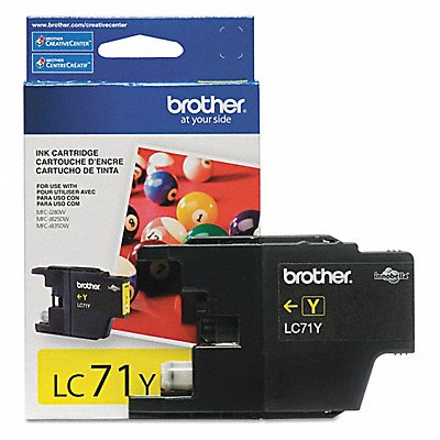 Ink Cartridge Standard Yield Yellow MPN:LC71Y