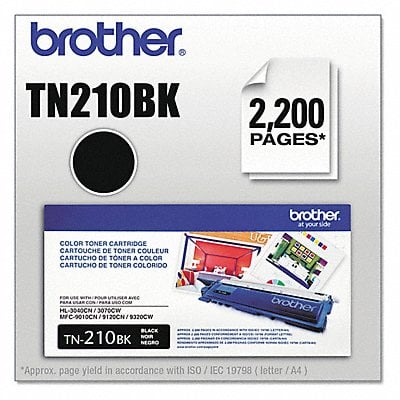 Toner 2200 Pages Black MPN:TN210BK