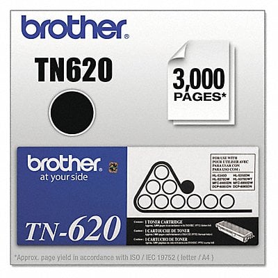 Toner Cartridge 3000 Page-Yield Black MPN:TN620