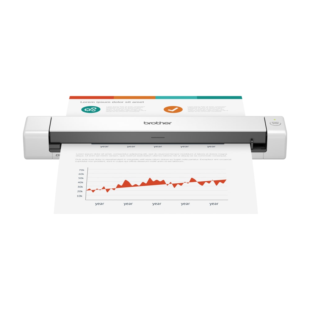 Brother DSmobile DS-640 Portable Color Document Scanner MPN:DS-640