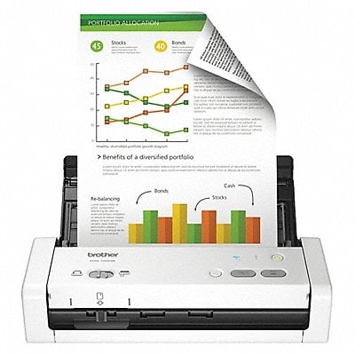 Scanner Document Type 110/120VAC Gray MPN:ADS1250W