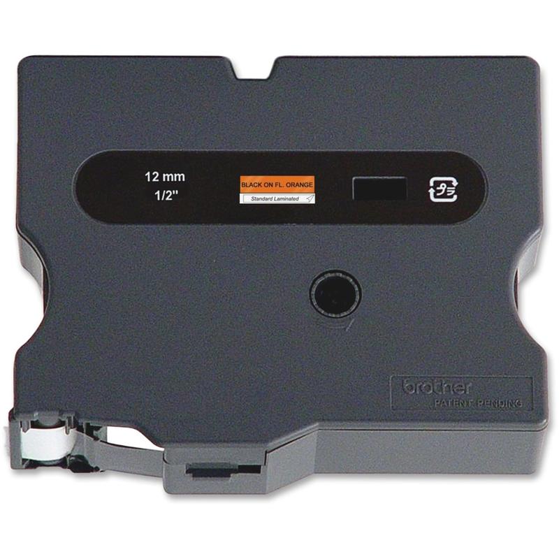 Brother P-Touch TX Laminated Tape - 1in - Direct Thermal - Black - 1 Each (Min Order Qty 2) MPN:TXB511