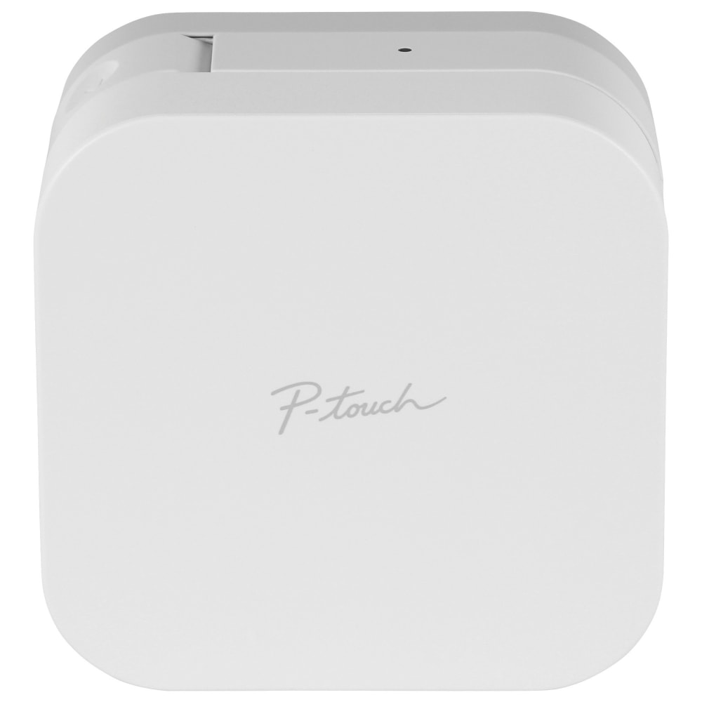 Brother P-touch PTP300BT CUBE Smartphone Label Maker, White MPN:PT-P300BT