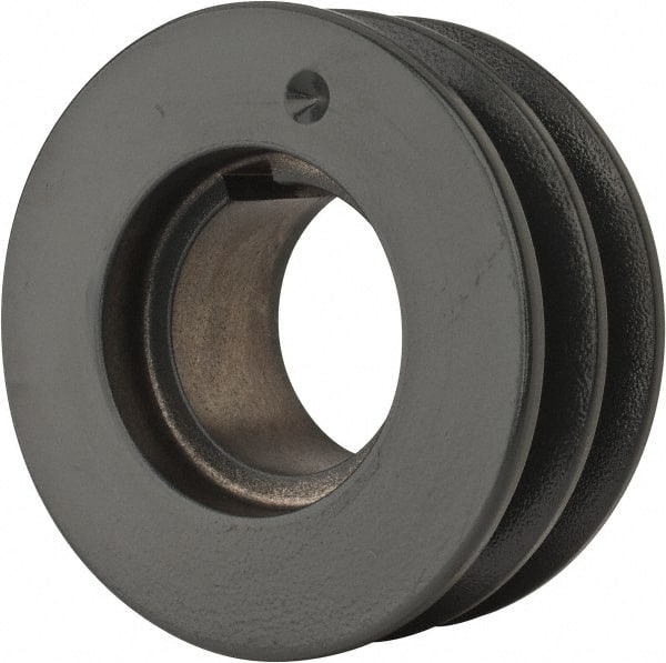 2TB38 2 Groove, 1/2 to 1-3/4 Bore Diam, 4.15