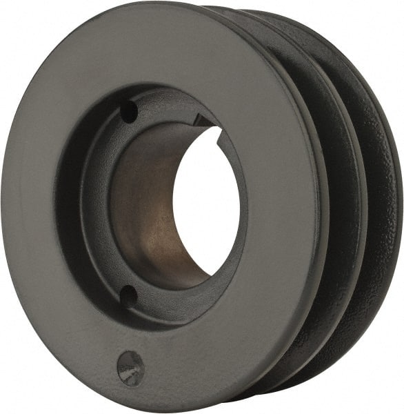 2TB42 2 Groove, 1/2 to 1-3/4 Bore Diam, 4.55