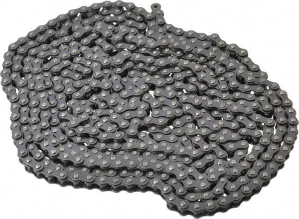 Roller Chain: Standard Riveted, 1/4