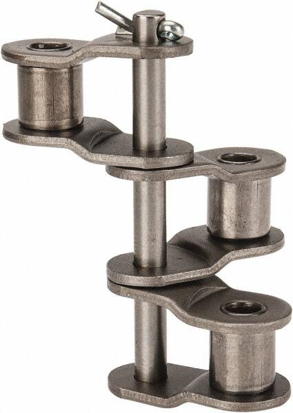 Offset Link: for Triple Strand Chain, 40 Chain, 1/2