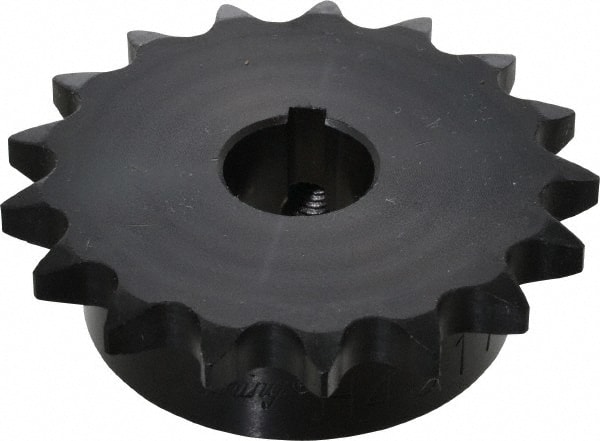 Finished Bore Sprocket: 17 Teeth, 1/2