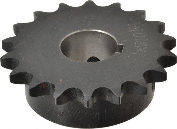 Finished Bore Sprocket: 18 Teeth, 1/2