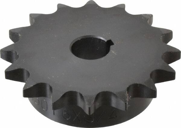 Finished Bore Sprocket: 16 Teeth, 5/8