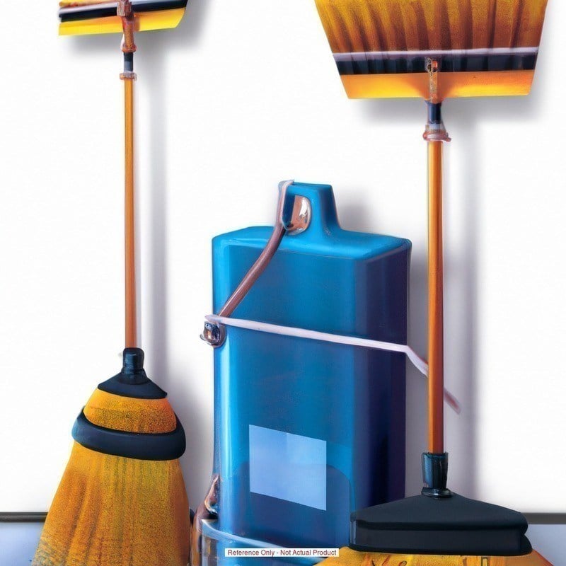 Upright Broom Poly Cap 54 Steel Handle MPN:5623