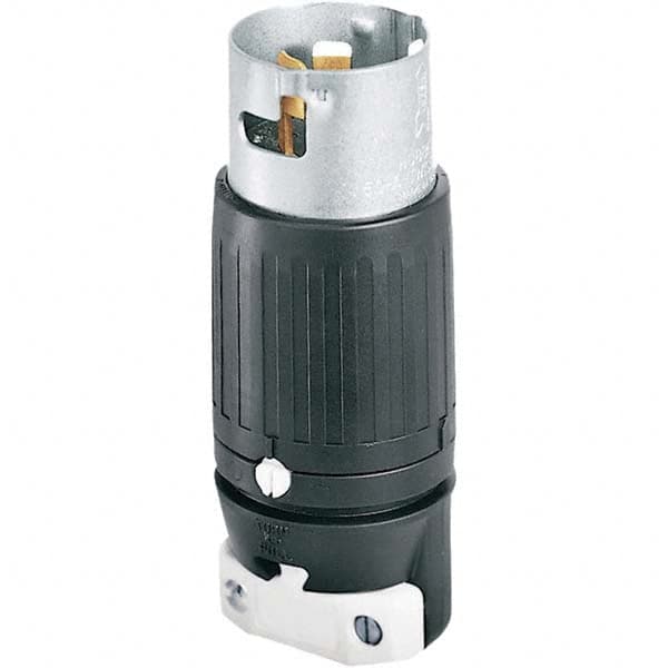 Locking Inlet: Plug, Industrial, Non-NEMA, 250V, Black & White MPN:CS8265