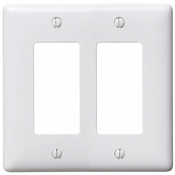 Wall Plates, Wall Plate Type: Outlet Wall Plates , Color: White , Wall Plate Configuration: GFCI/Surge Receptacle , Material: Thermoplastic , Shape: Rectangle  MPN:P262W