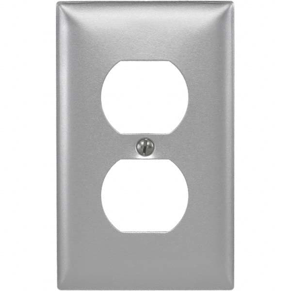 Wall Plates, Wall Plate Type: Outlet Wall Plates , Wall Plate Configuration: Duplex Outlet , Shape: Rectangle , Wall Plate Size: Standard , Number of Gangs: 1 MPN:SA8