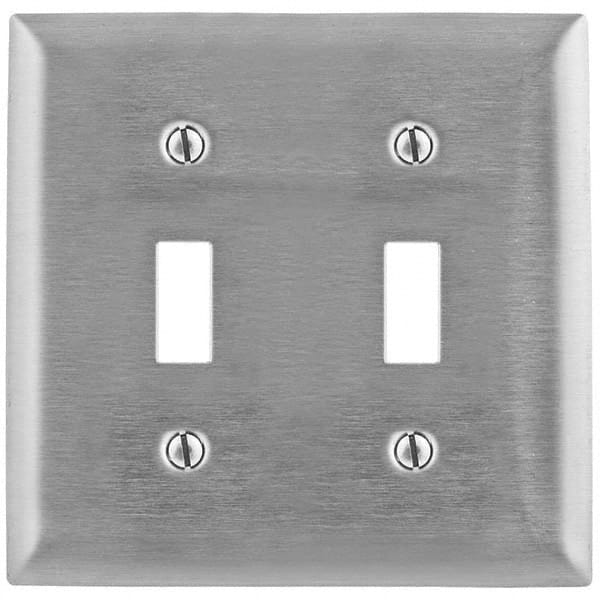 Wall Plates, Wall Plate Type: Switch Plates , Wall Plate Configuration: Toggle Switch , Shape: Rectangle , Wall Plate Size: Standard , Number of Gangs: 2, 2  MPN:SS2