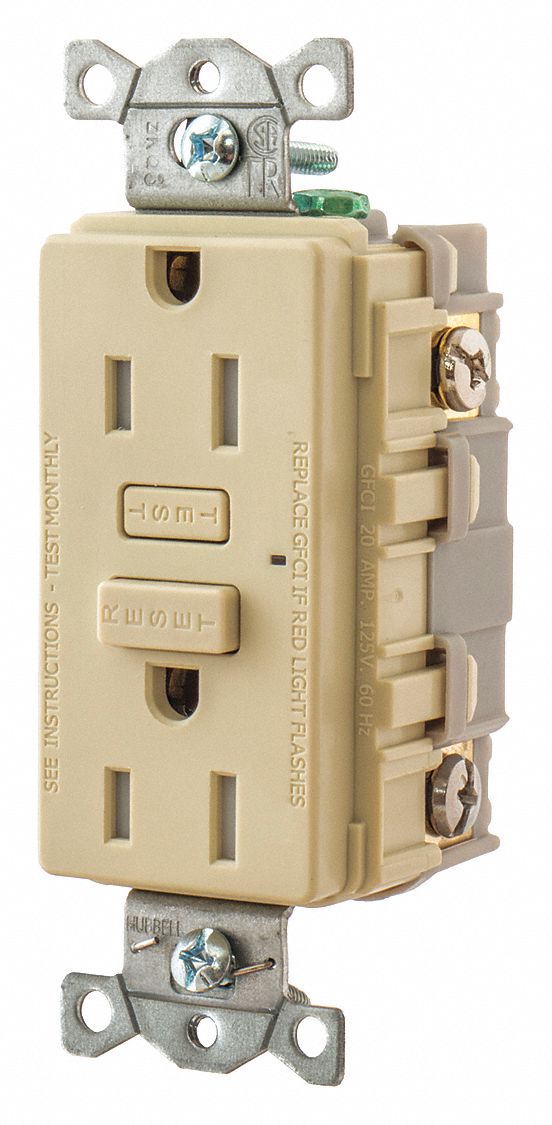 GFCI Receptacle Self-Testing 2 Poles MPN:GFT15I