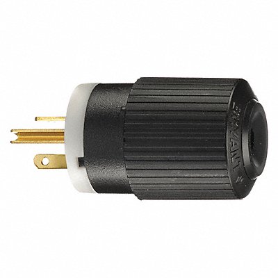 Straight Blade Plug Black/White 1.0 HP MPN:BRY5366NP