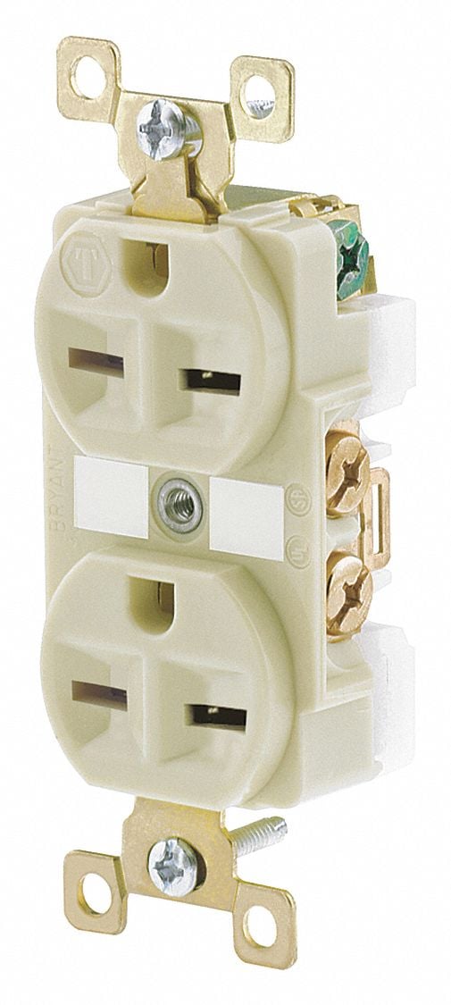 Receptacle Ivory 15A 6-15R NEMA Config. MPN:5662I