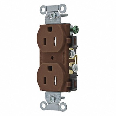 Receptacle 15A Nylon 0.5 HP 2 Poles MPN:CRS15TR