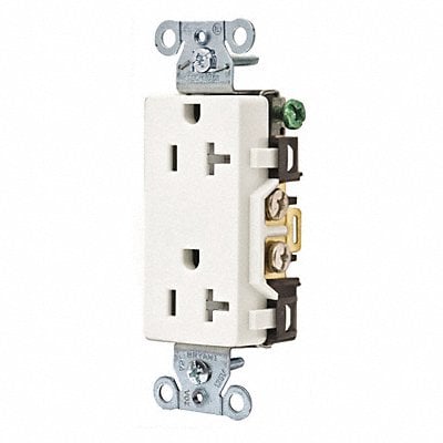 Receptacle White Decorator Receptacles MPN:DRS20WTR