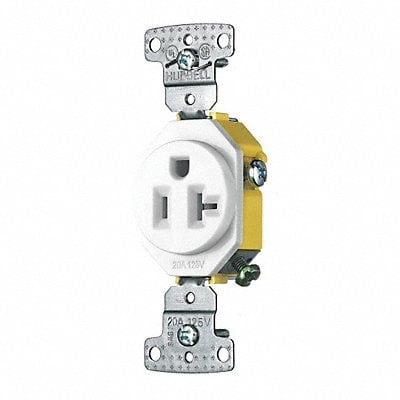 Receptacle White 20A General Purpose MPN:RR201W