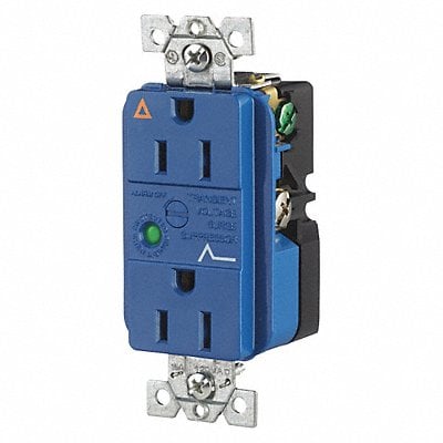 Receptacle Blue 15A Decorator Outlet MPN:SP52IGA