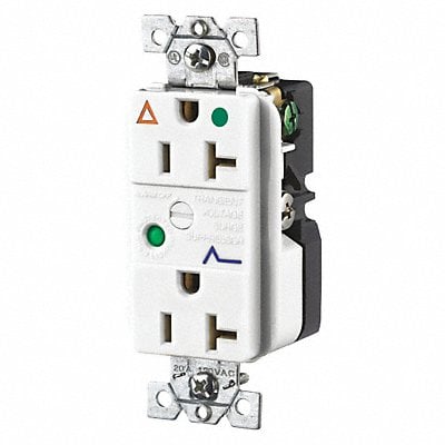 Receptacle White 20A Decorator Outlet MPN:SP83IGWA