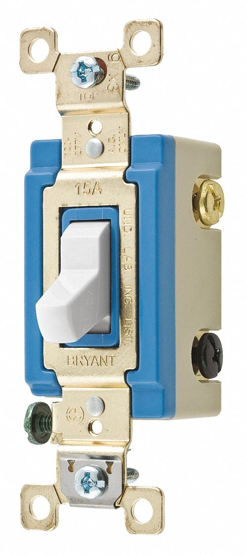 Wall Switch White 15A 4-Way Switch MPN:4804W