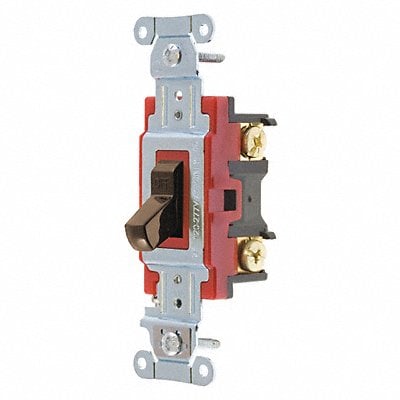 Wall Switch Brwn 20A 1-Pole Switch MPN:BRY4901B