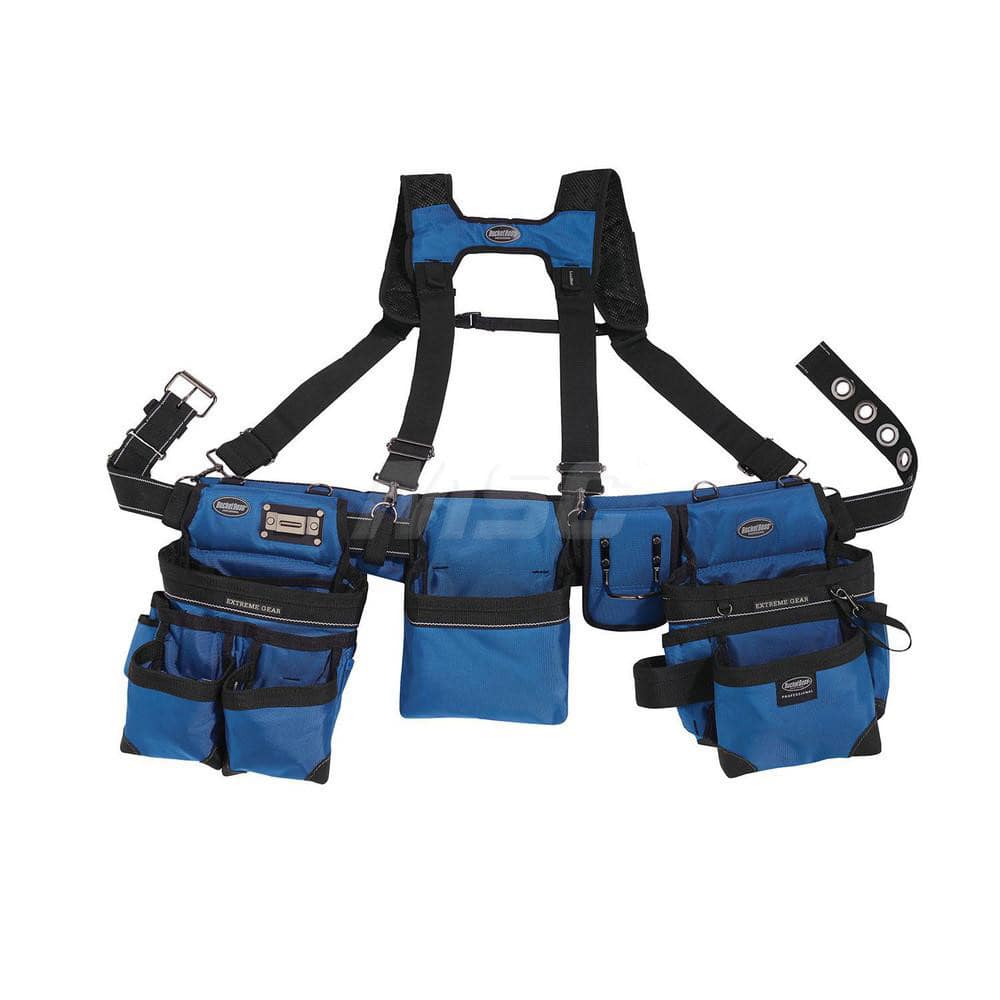 Tool Aprons & Tool Belts, Tool Type: Belts & Suspenders , Minimum Waist Size: 30 , Maximum Waist Size: 52 , Material: Polyester , Number of Pockets: 29.000  MPN:55185-RB