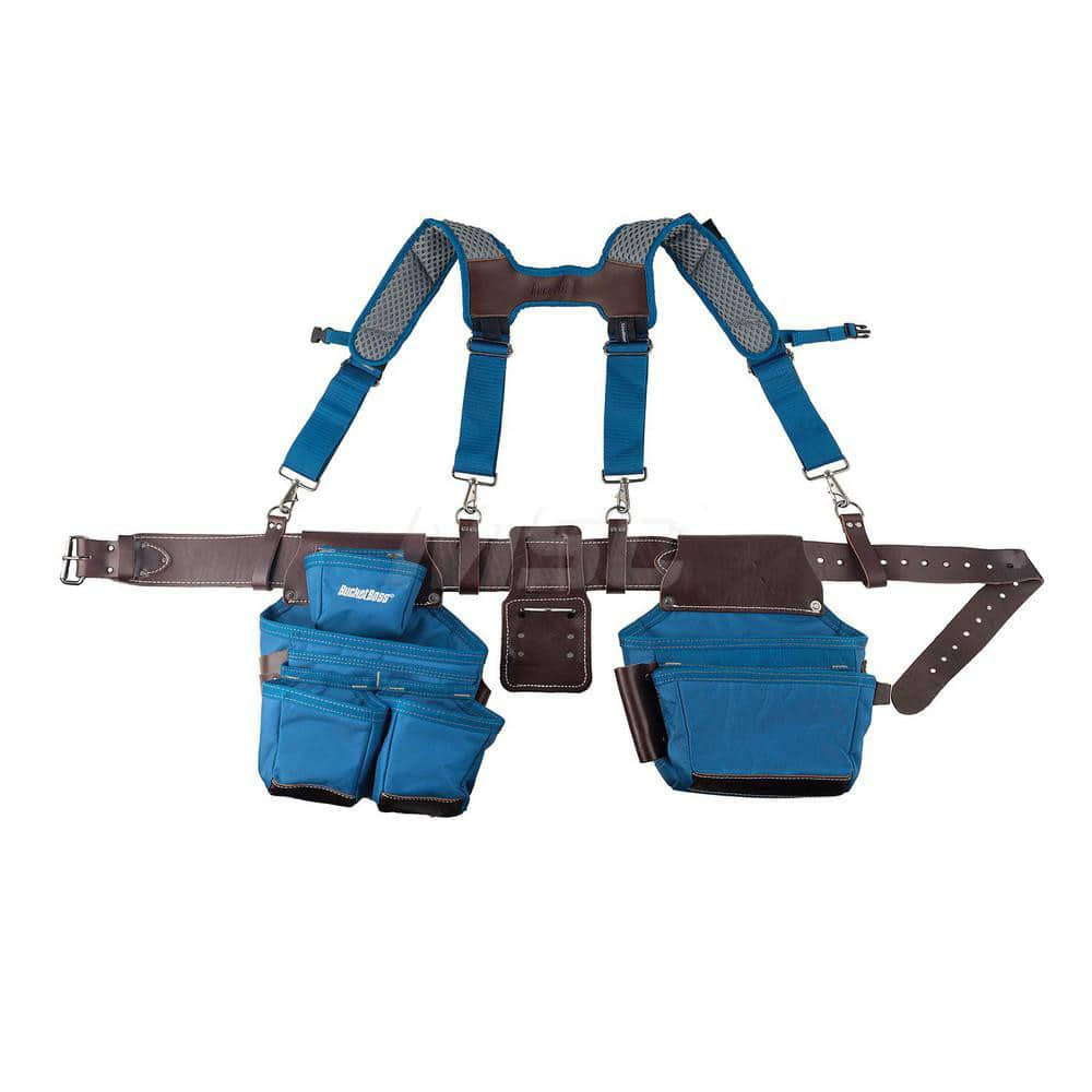 Tool Aprons & Tool Belts, Tool Type: Belts & Suspenders , Minimum Waist Size: 30 , Maximum Waist Size: 52 , Material: Leather , Number of Pockets: 2.000  MPN:55505-RB