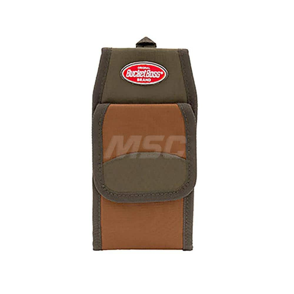 Tool Pouch: 12 Pockets, Polyester, Brown MPN:54188