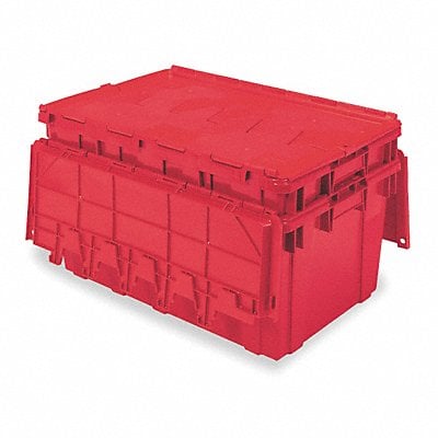 Attached Lid Ctr Red Solid Polyethylene MPN:AR2717120202000