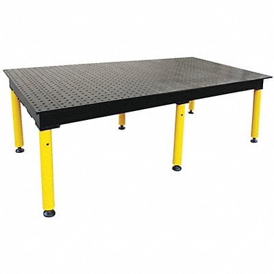 Modular Welding Table Adj. Legs 8x4 ft. MPN:TMRC59648F