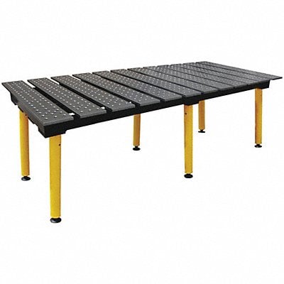 Modular Wldng Table Hvy Dty Legs 8x4 ft. MPN:TMA59446