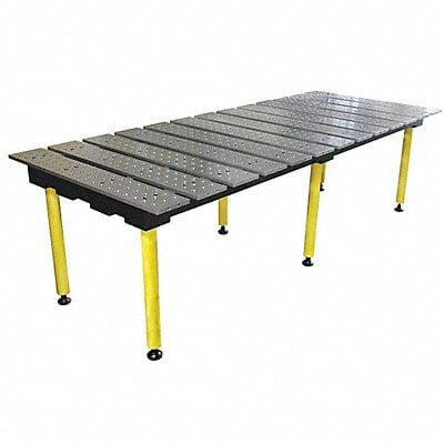 Welding Table 36.5 in H 38 in D 78 in W MPN:TMA57838